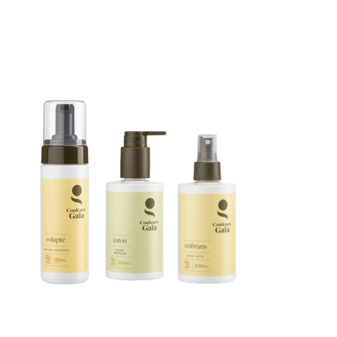 Routine curly Couleurs gaia